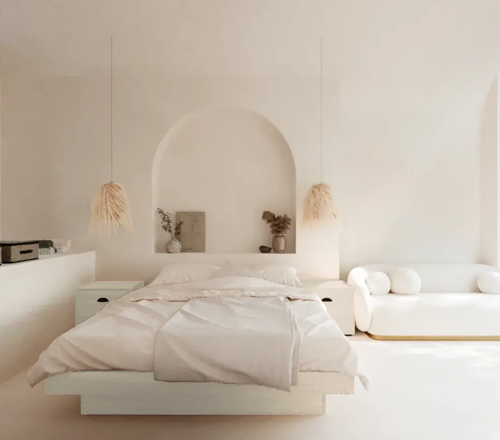 Upper floor bedroom with window