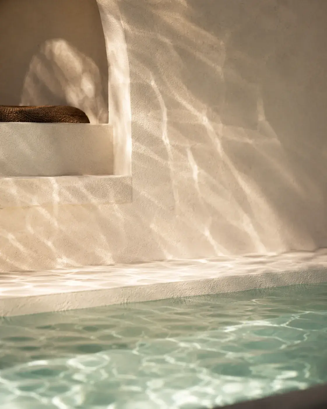 Water detail in the pool